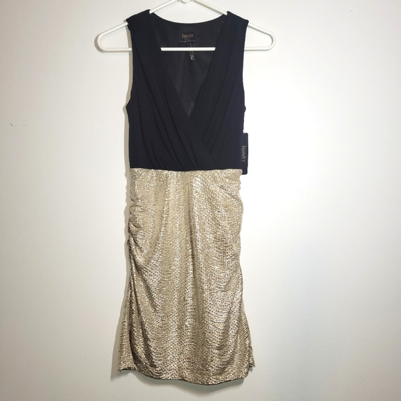 New Laundry Shelli Segal Cocktail Dress 2P 2 Petite - Picture 1 of 11